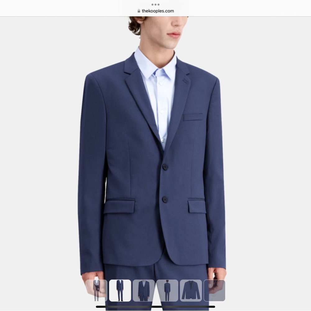 The Kooples Blue Lazer unisex
